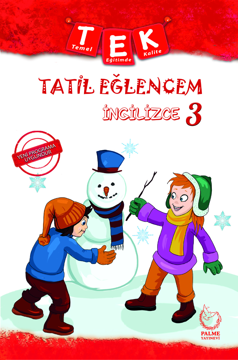 3. Sınıf Tatil Eğlencem İngilizce kapak görseli